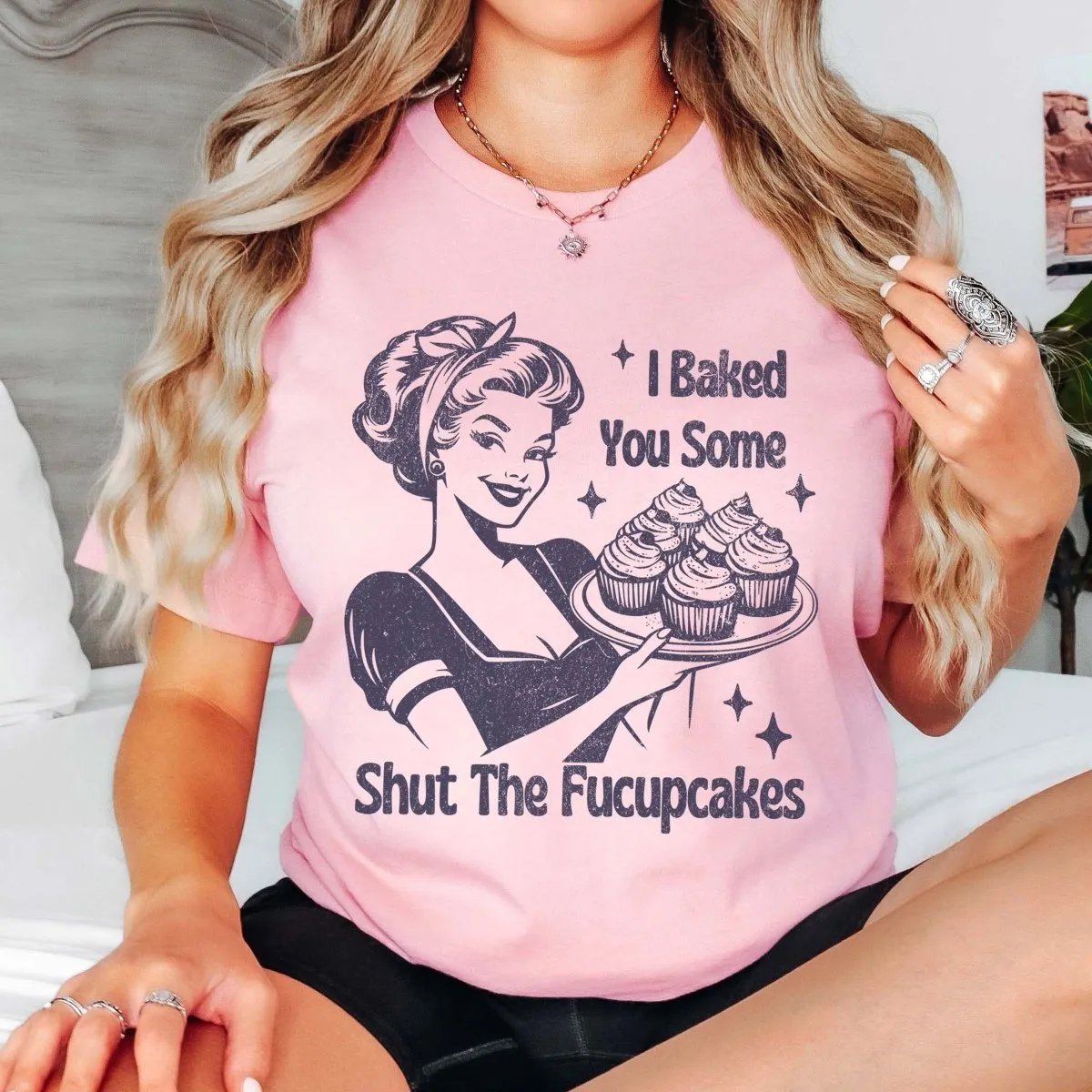 Shut The Fucupcakes Graphic Tee