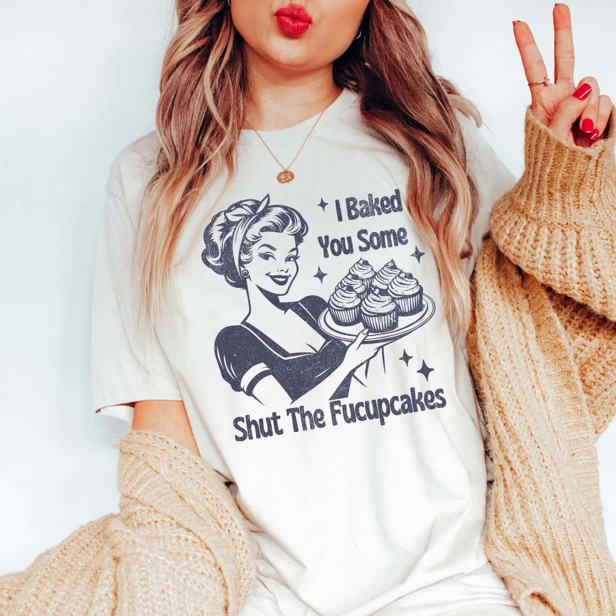 Shut The Fucupcakes Graphic Tee