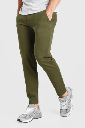 Slim Fit Chino Trouser | boohooMAN UK