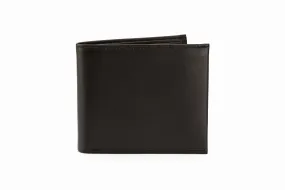 Slim Leather Wallet - Black