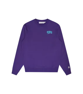 SMALL ARCH LOGO CREWNECK - GRAPE