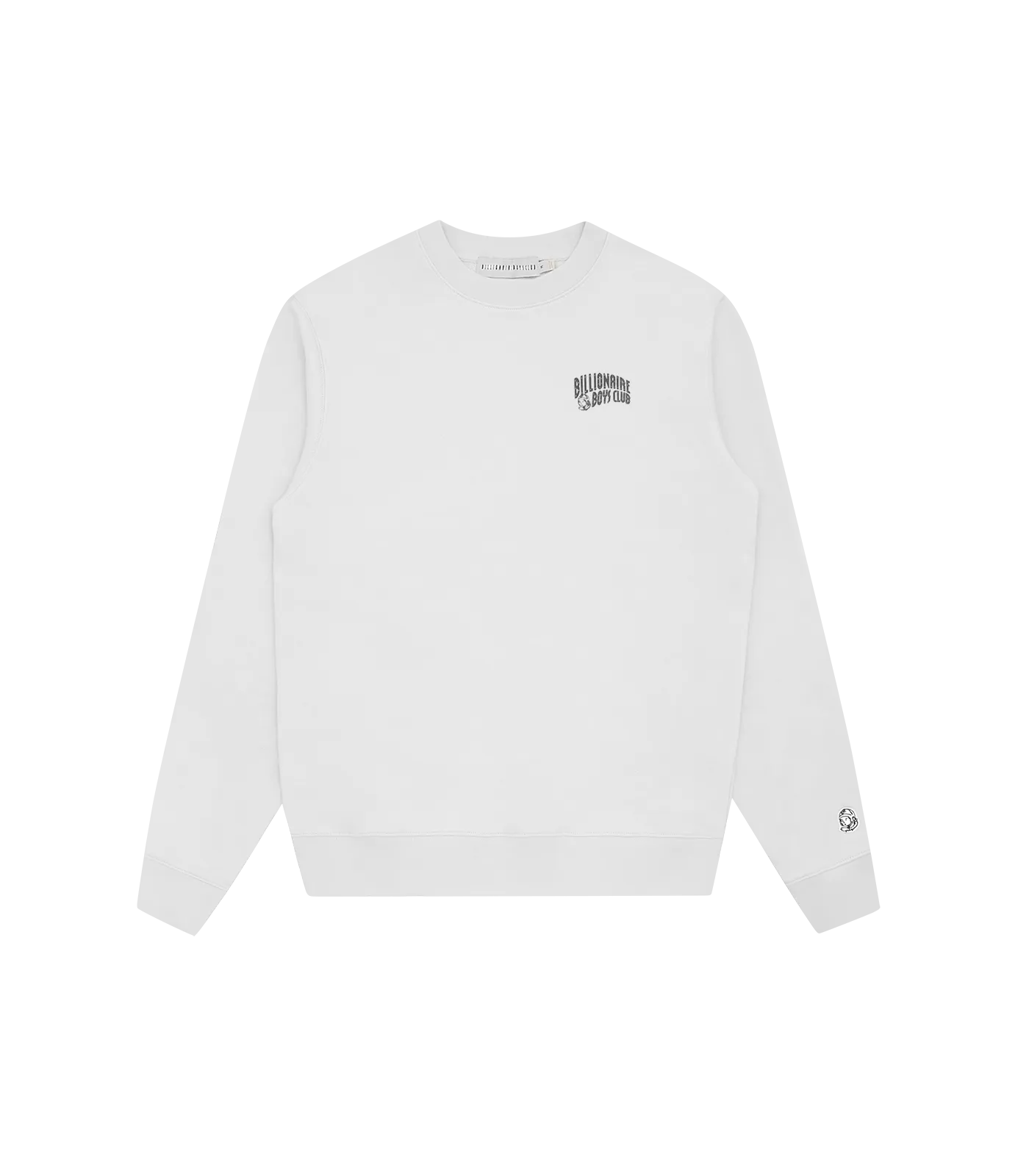 SMALL ARCH LOGO CREWNECK - WHITE