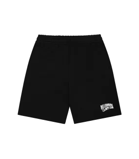 SMALL ARCH LOGO SHORTS - BLACK