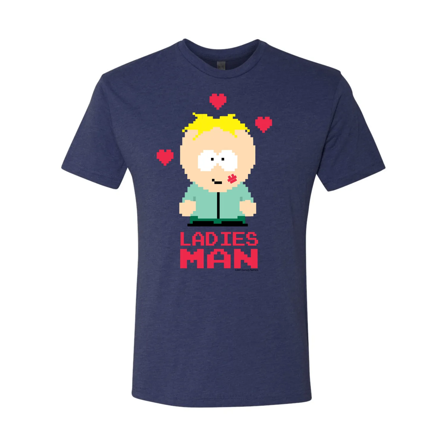 South Park 8-Bit Butters Ladies Man Short Sleeve T-Shirt