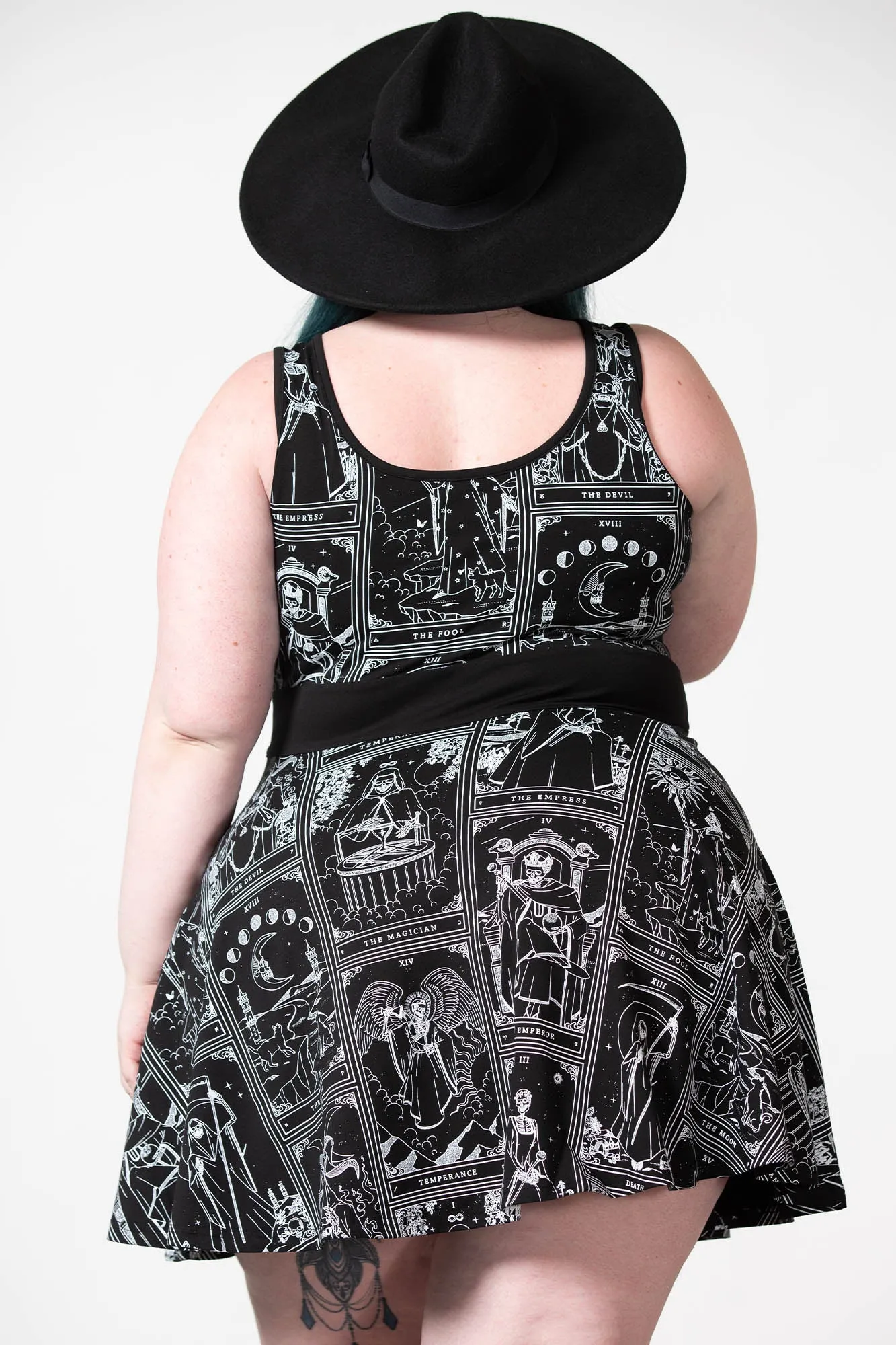 Spiritual Guide Skater Dress [PLUS]