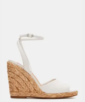 Steve Madden Impress White Leather