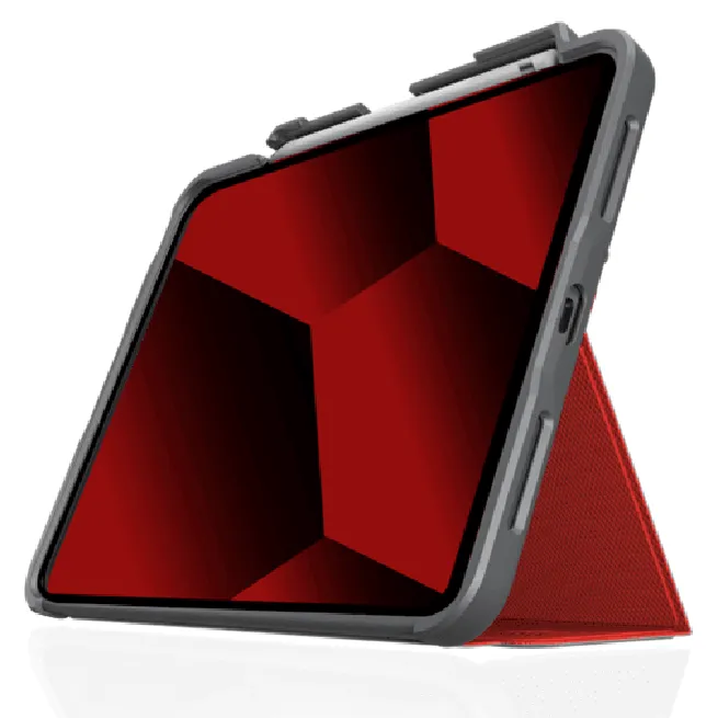 STM Dux Plus Case iPad 10.9 10th Gen Cover Red