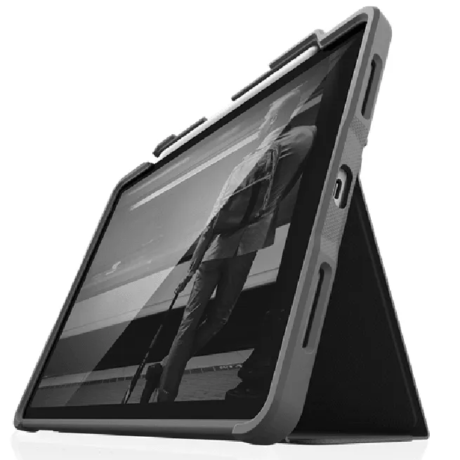 STM Dux Plus Case iPad Air 10.9 5th/4th Gen Cover Black