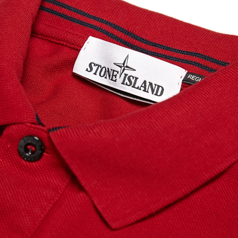 Stone Island Regular Fit PoloScarlet