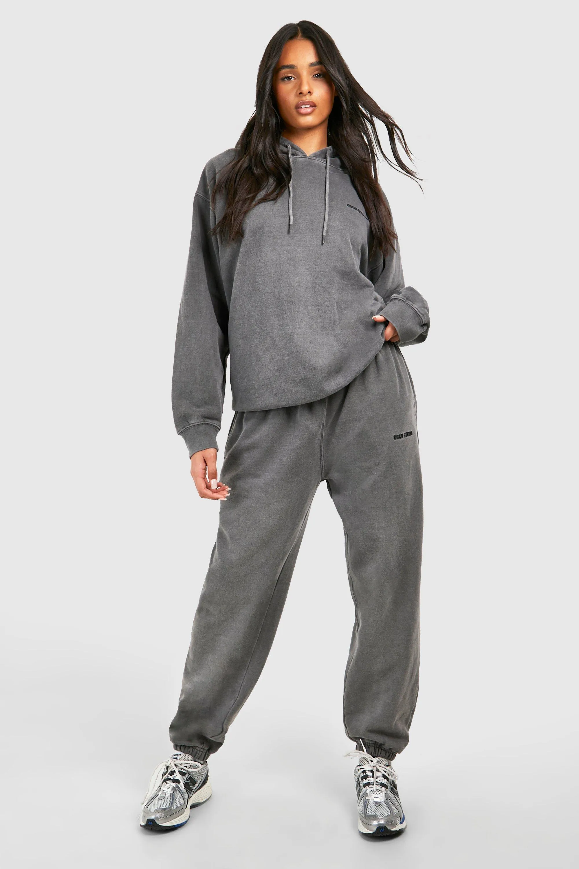 Tall Dsgn Studio Acid Wash Tracksuit