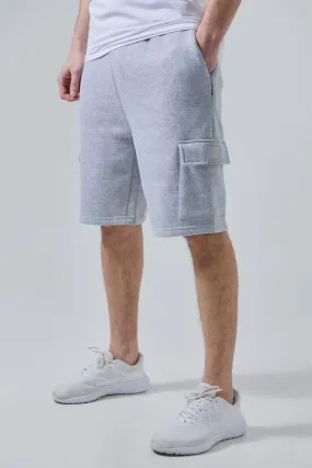 Tall Man Active Cargo Shorts | boohooMAN UK