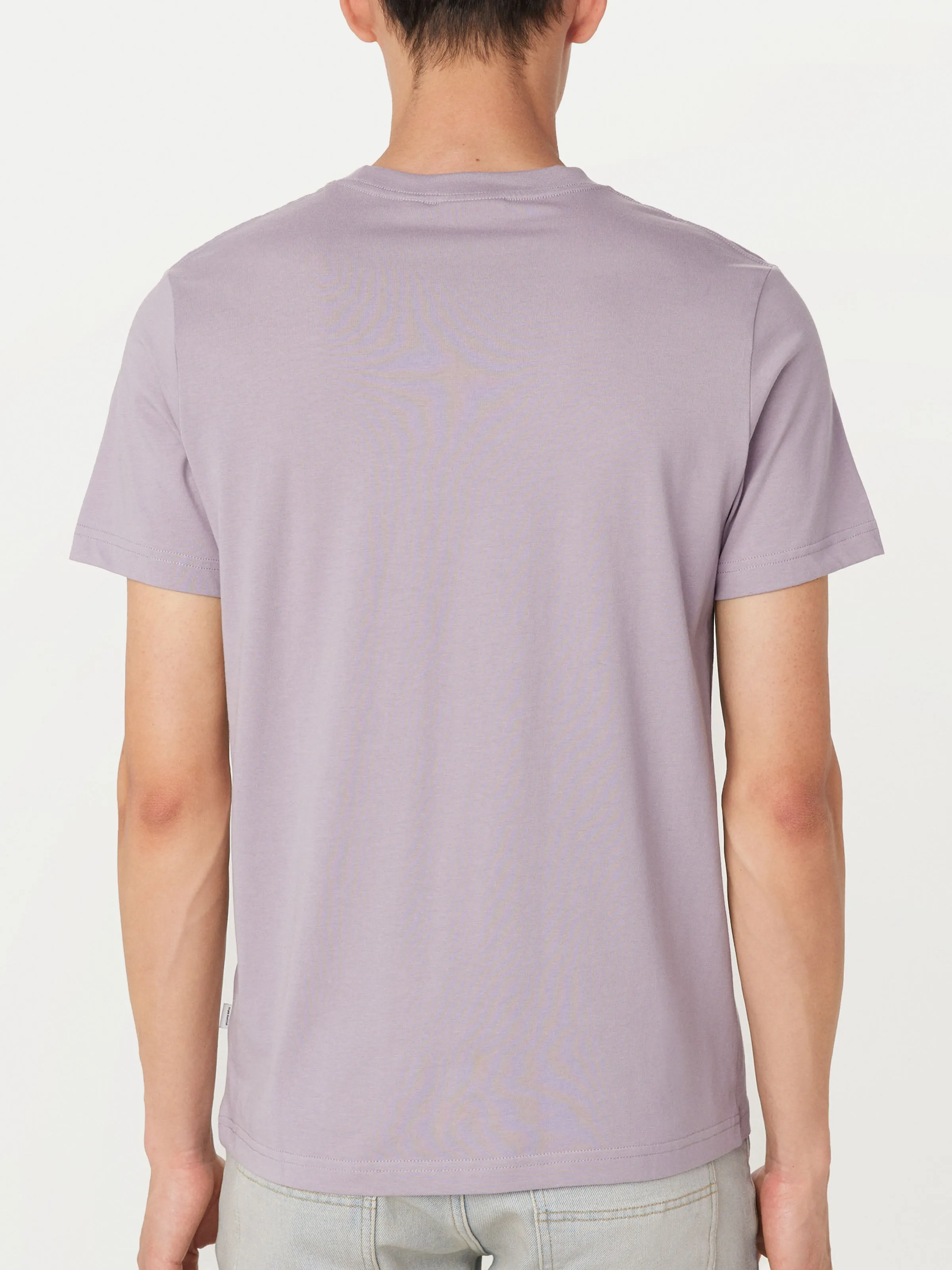 The Essential Slim T-Shirt in Lilac Grey