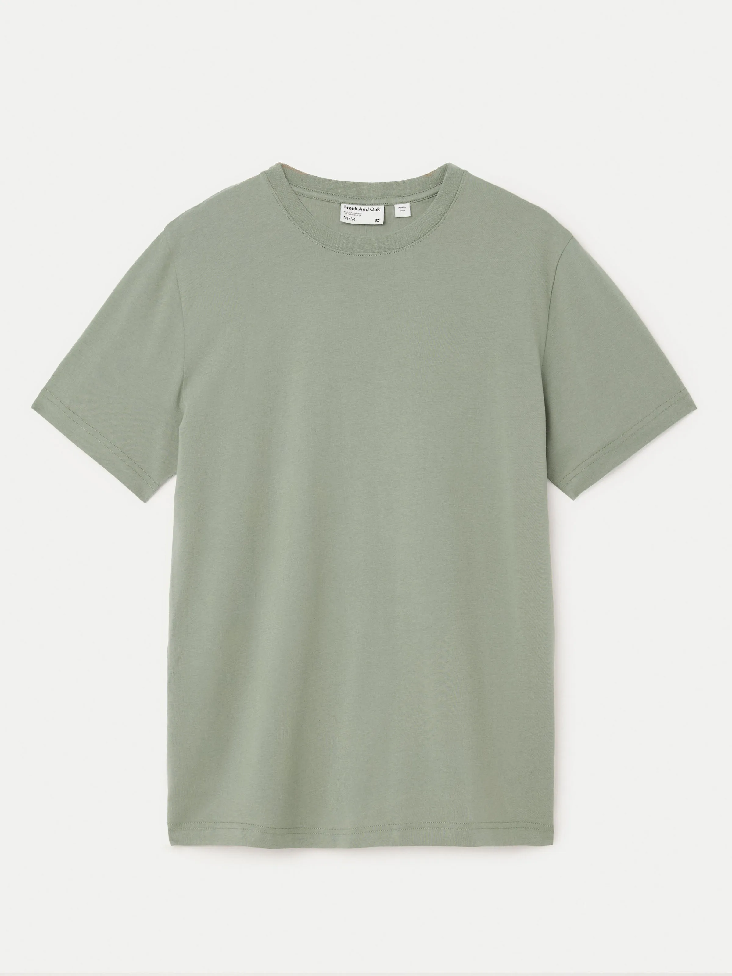 The Essential Slim T-Shirt in Vetiver Green