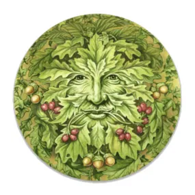 The Green Man Sticker 3