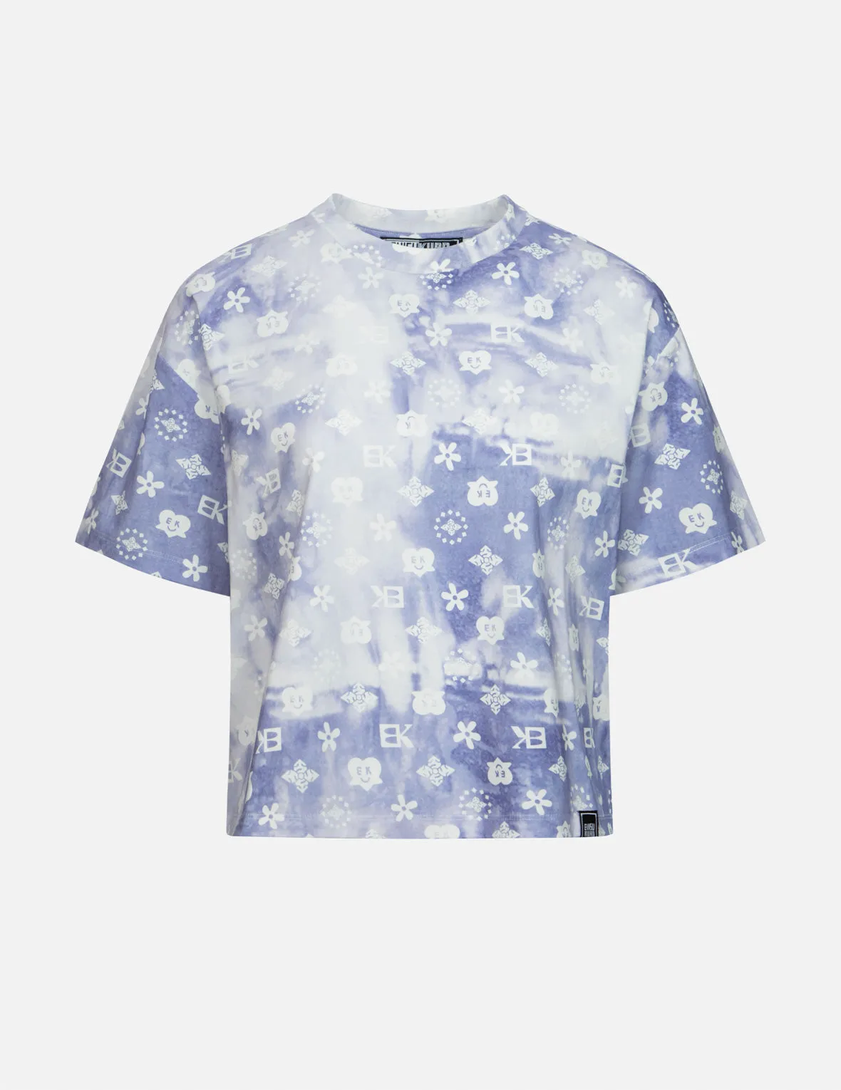 Tie-Dye Allover EK Digital Print Loose Fit T-shirt