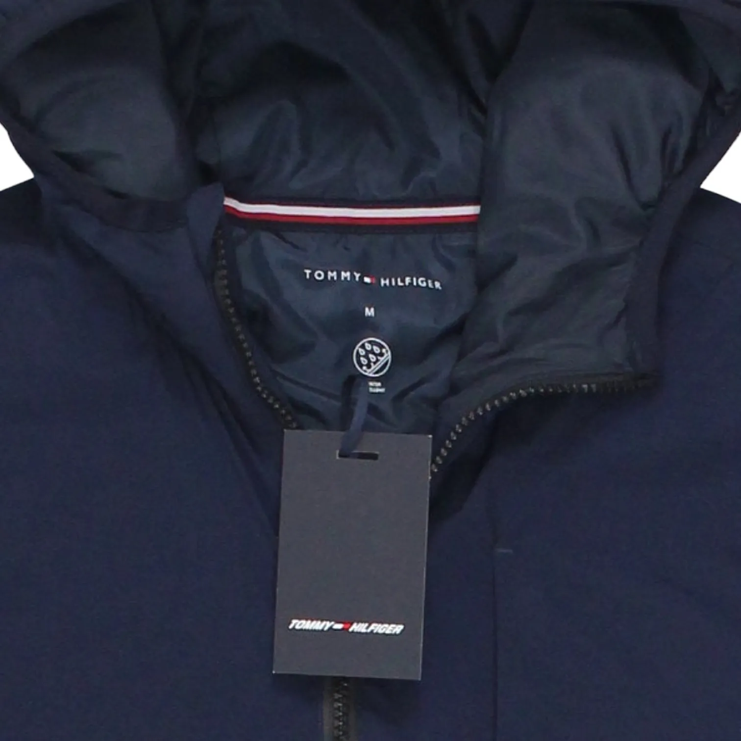 Tommy Hilfiger Navy Graphic Light Padded Jacket