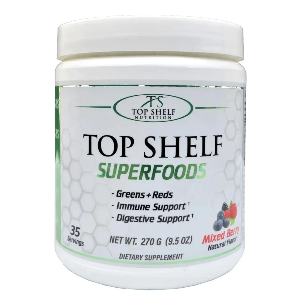 Top Shelf Nutrition Superfoods, Dietary Supplement - 9.5 Oz