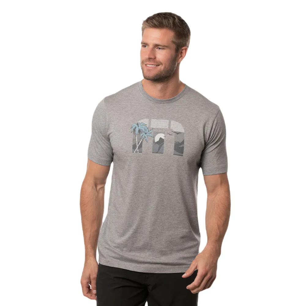 TRAVISMATHEW SURVIVOR MAN GREY SHIRT