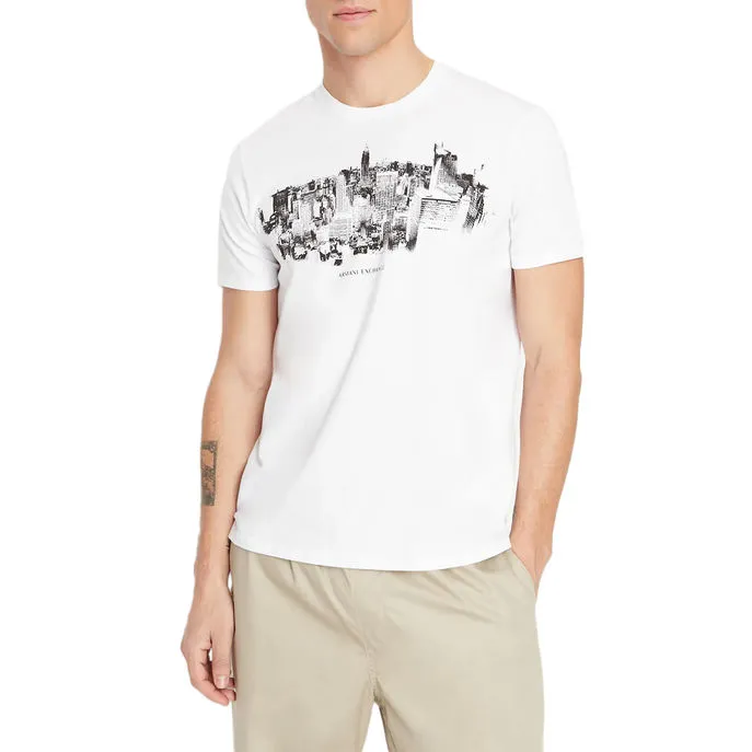 TSHIRT SKYLINE Man White