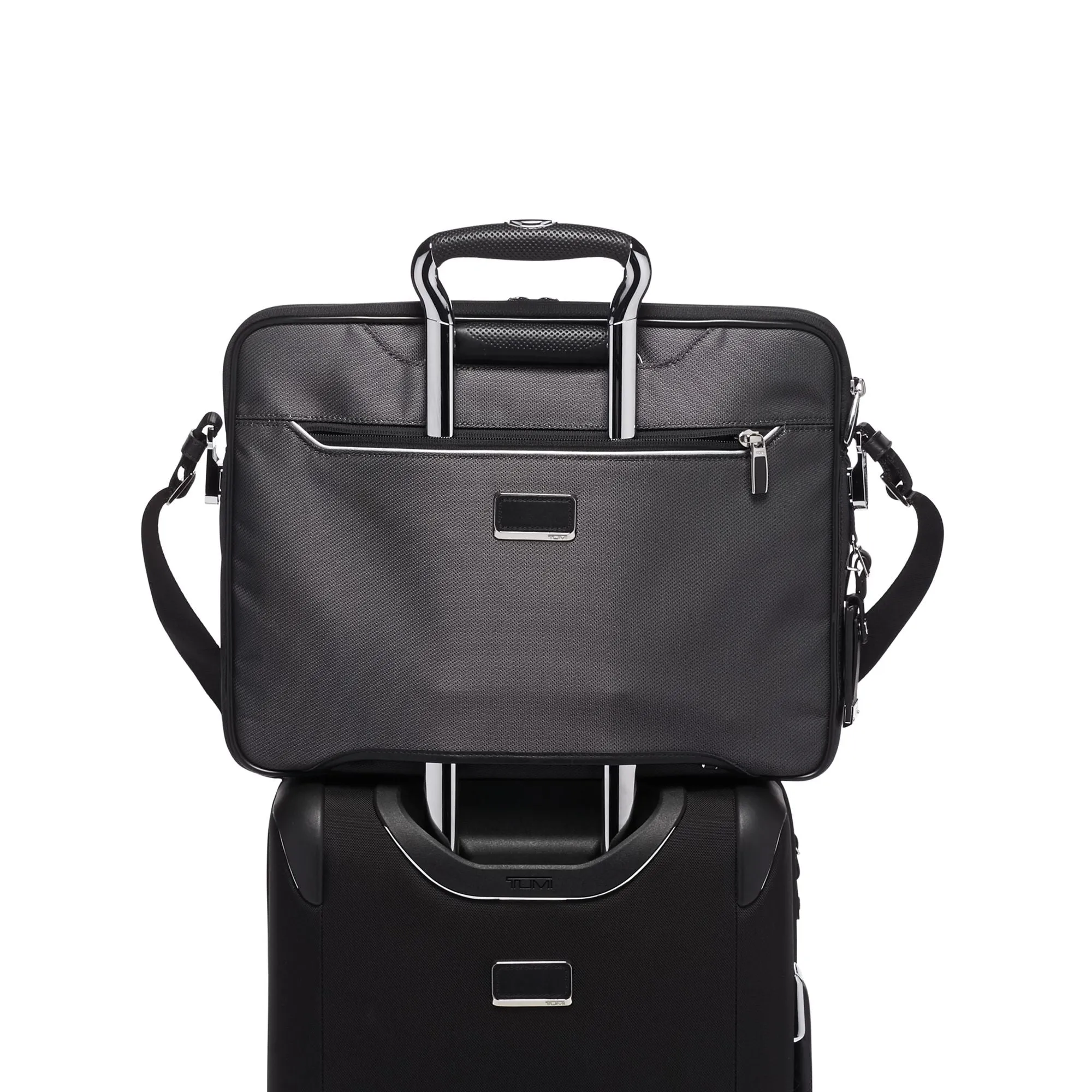 Tumi Hannover Slim Brief 1173241688 Pewter