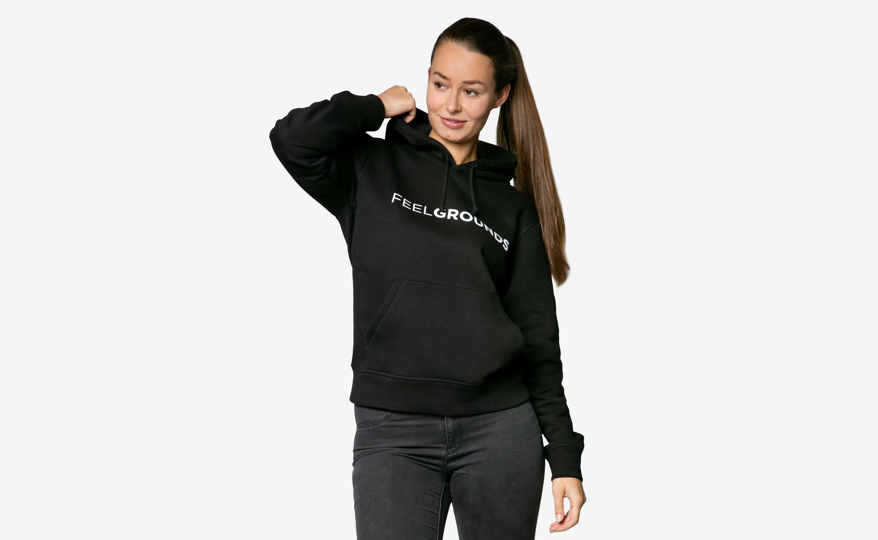 Unisex Hoodie Fair & Eco - Black