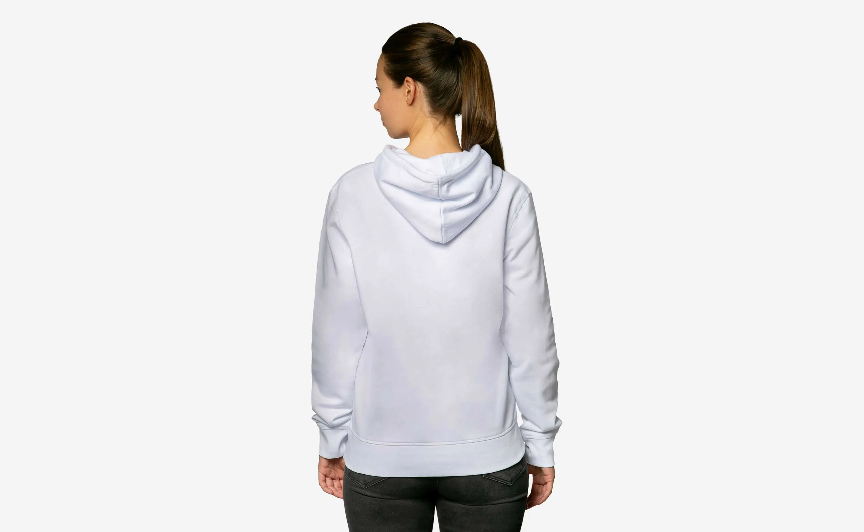 Unisex Hoodie Fair & Eco - White