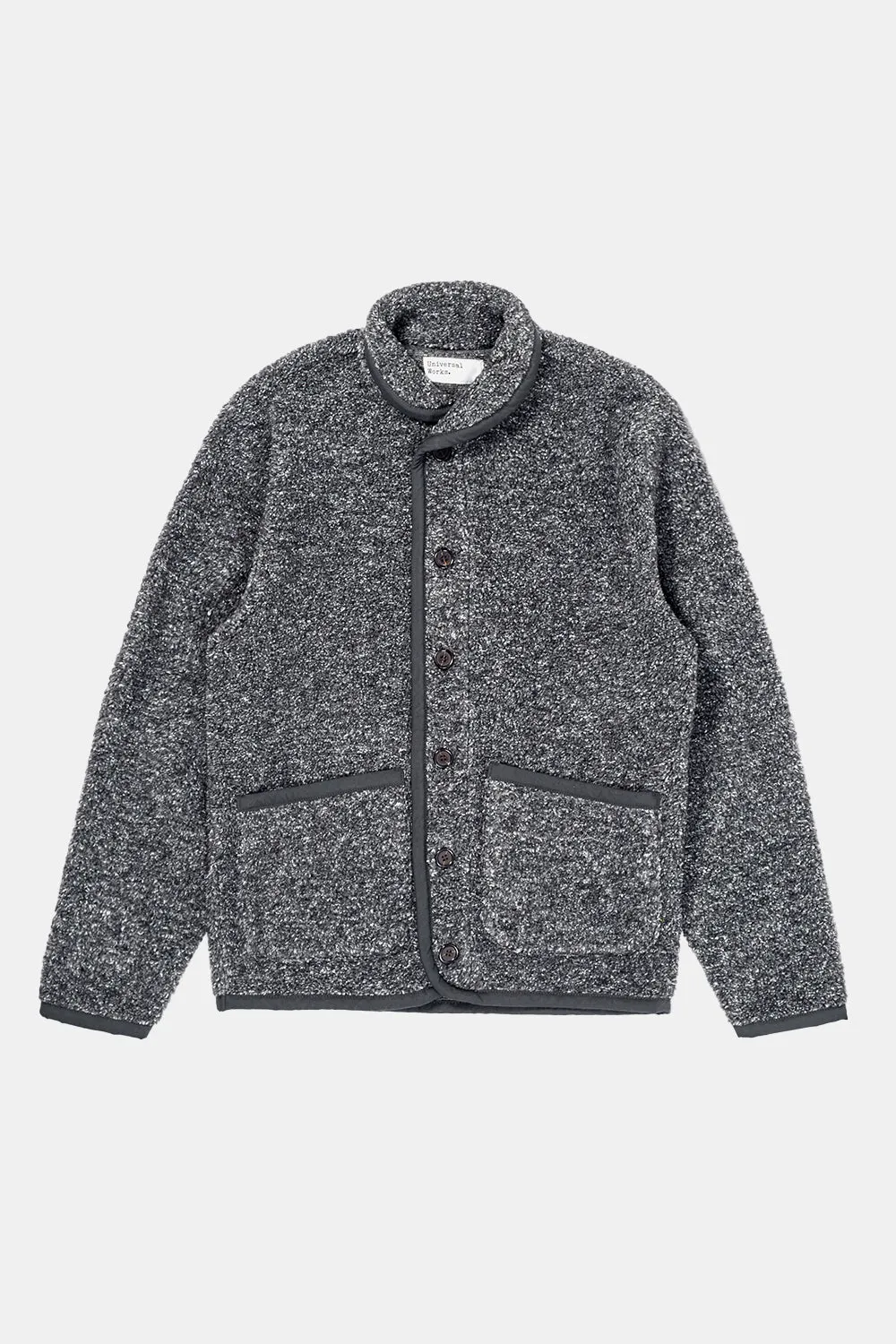 Universal Works Shakespeare Lancaster Jacket (Charcoal Fleece)