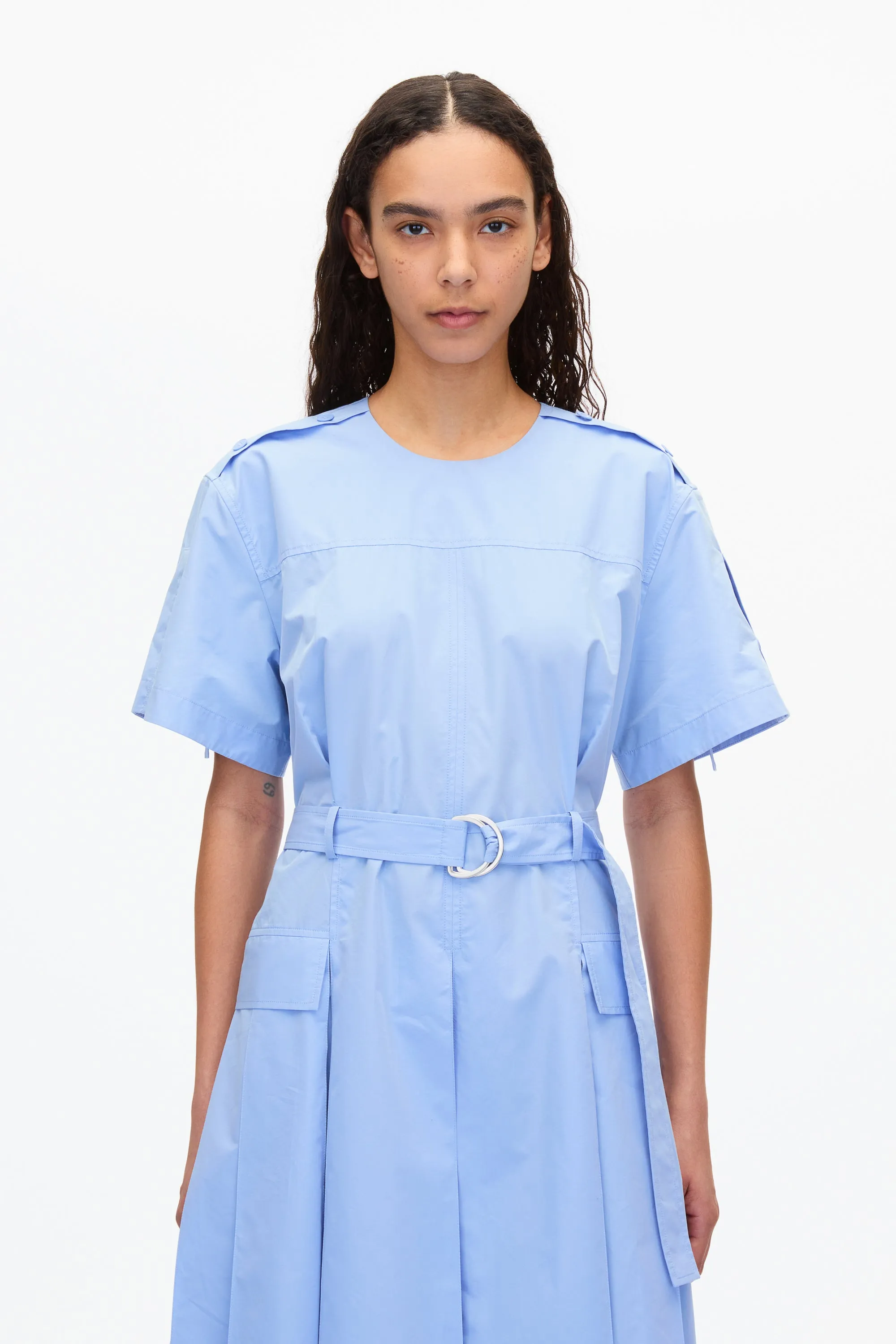 Utility Dress with D-Ring Belt