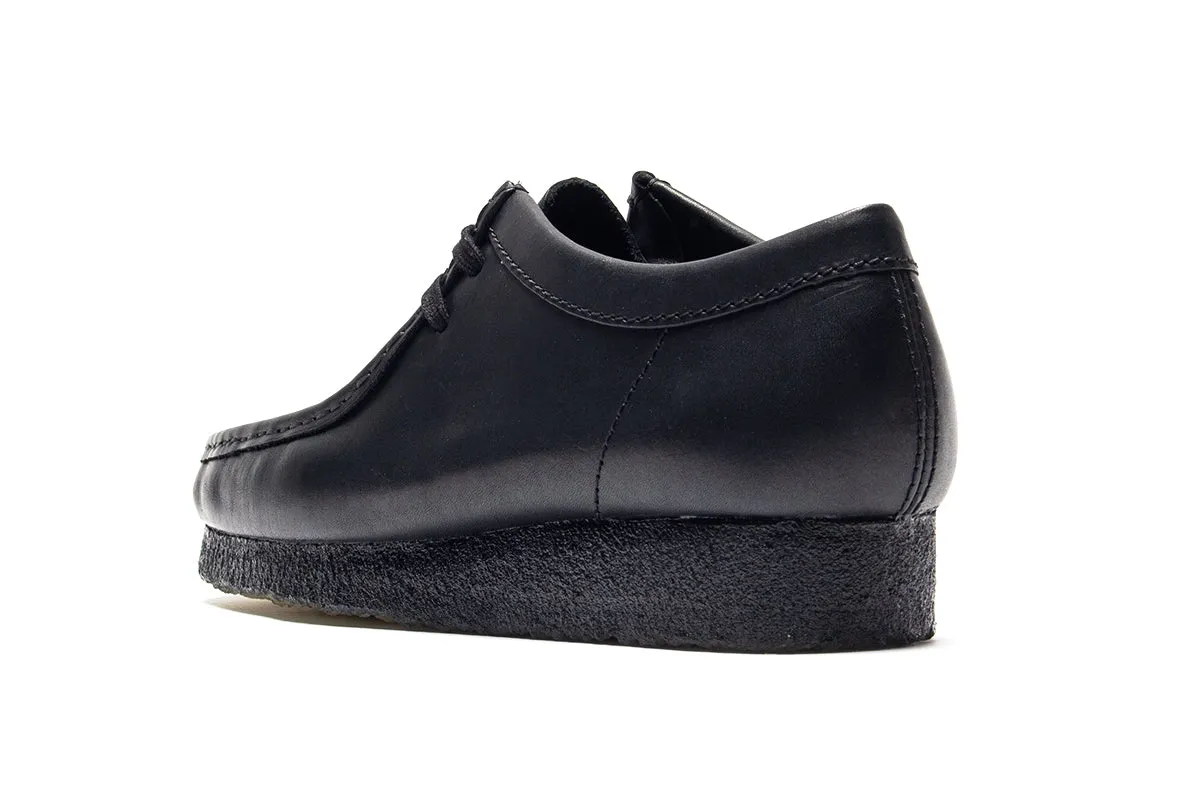 Wallabee Black Leather