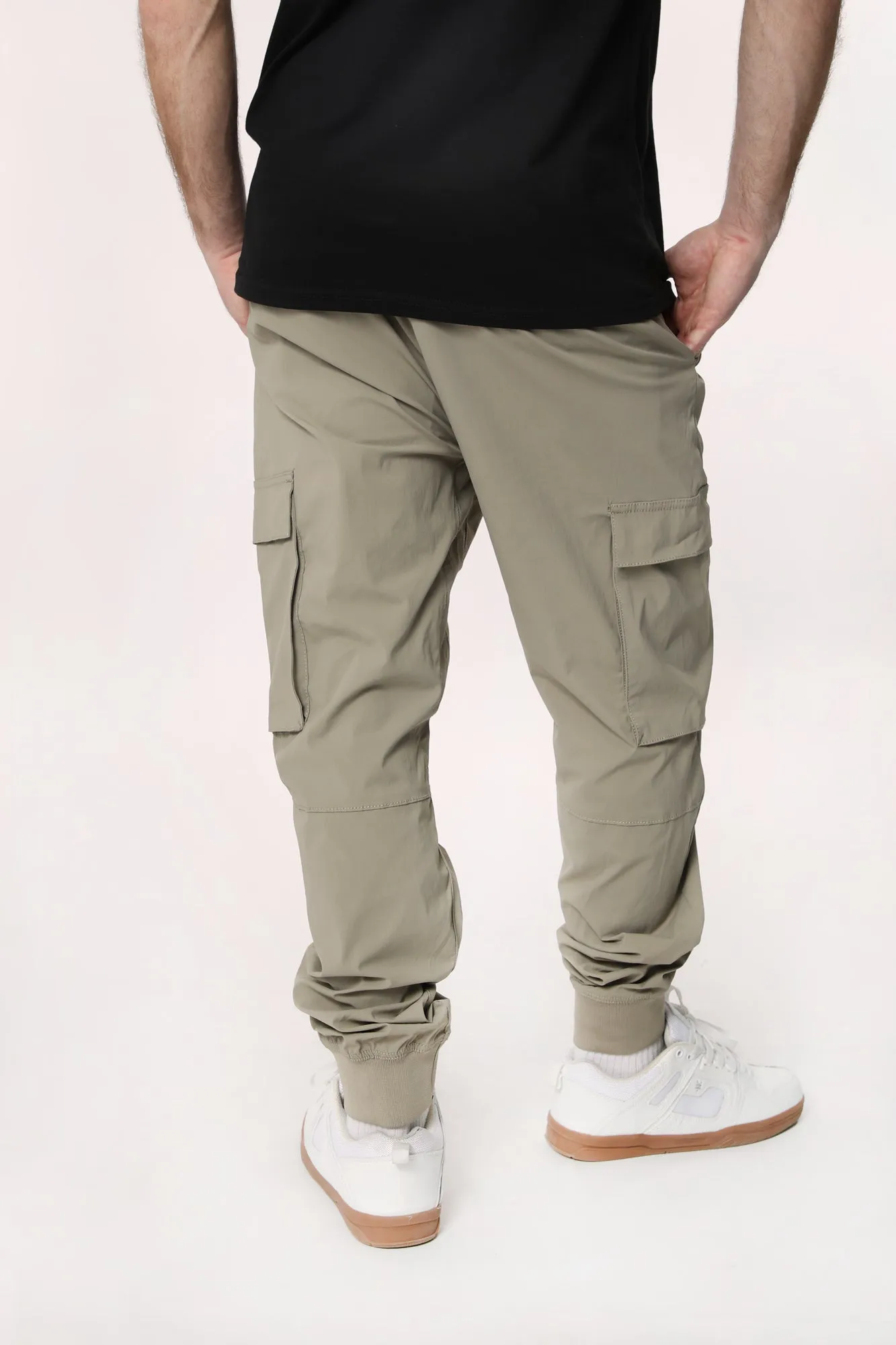 West49 Mens Nylon Cargo Jogger