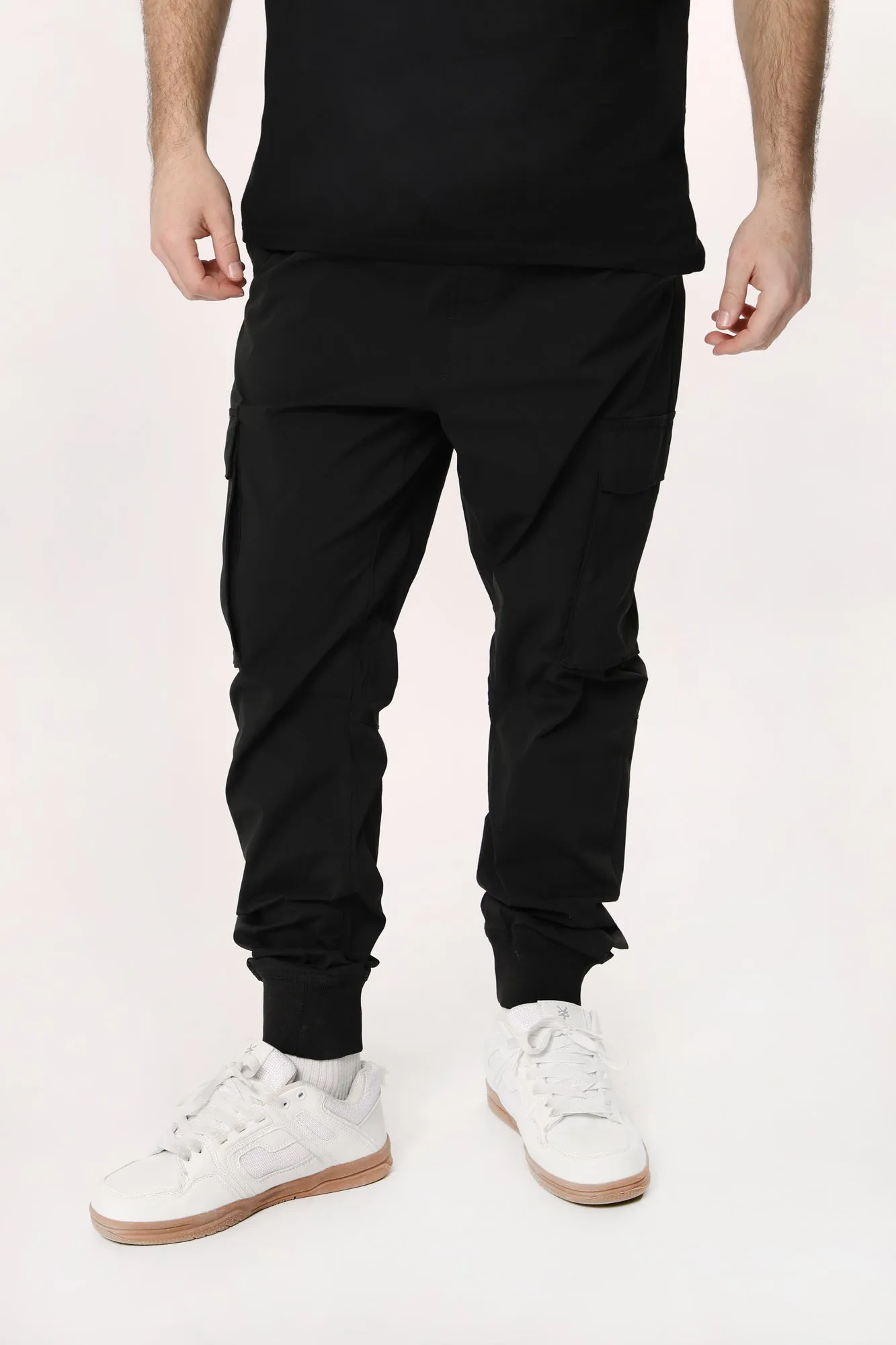 West49 Mens Nylon Cargo Jogger