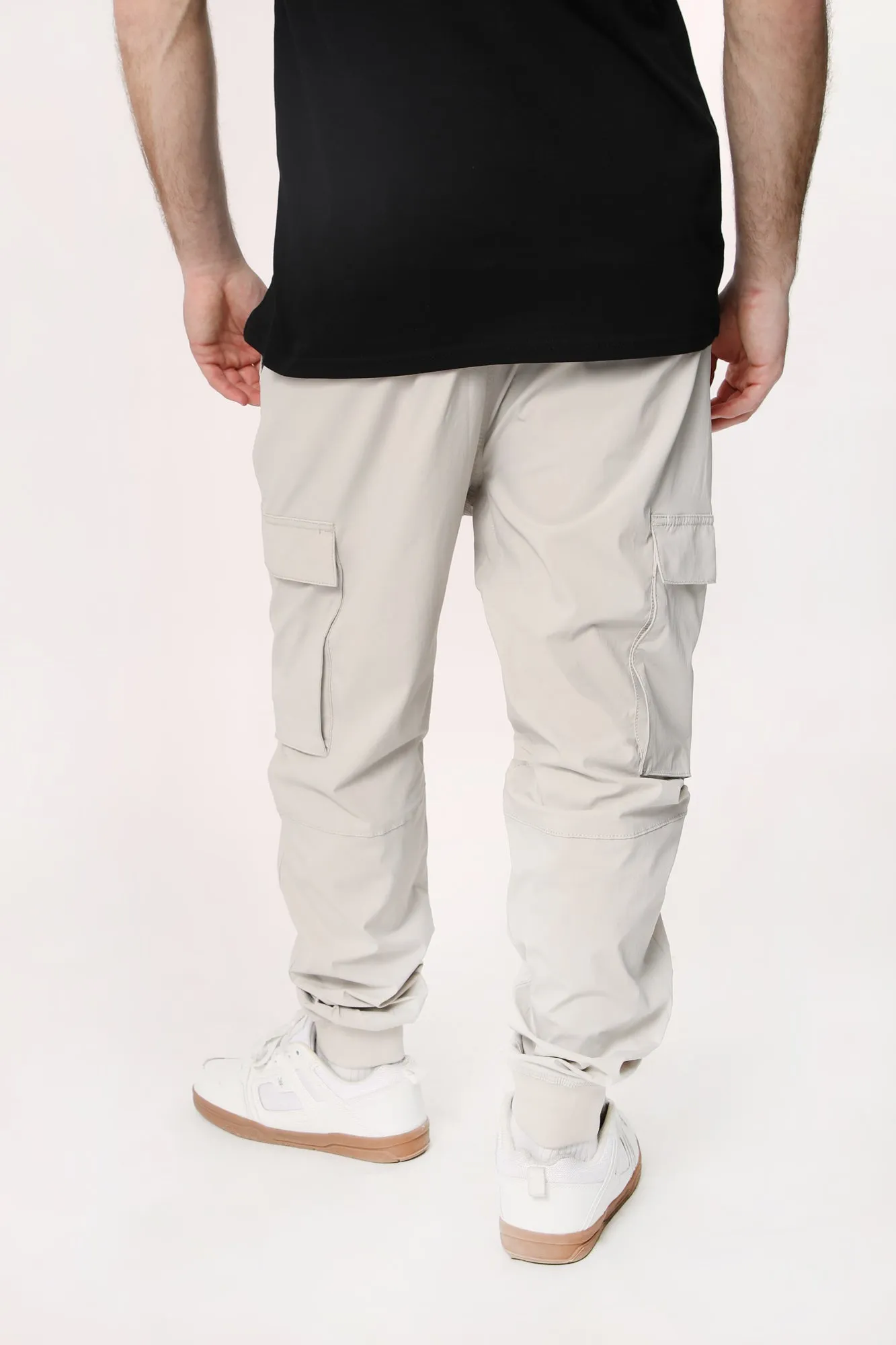 West49 Mens Nylon Cargo Jogger