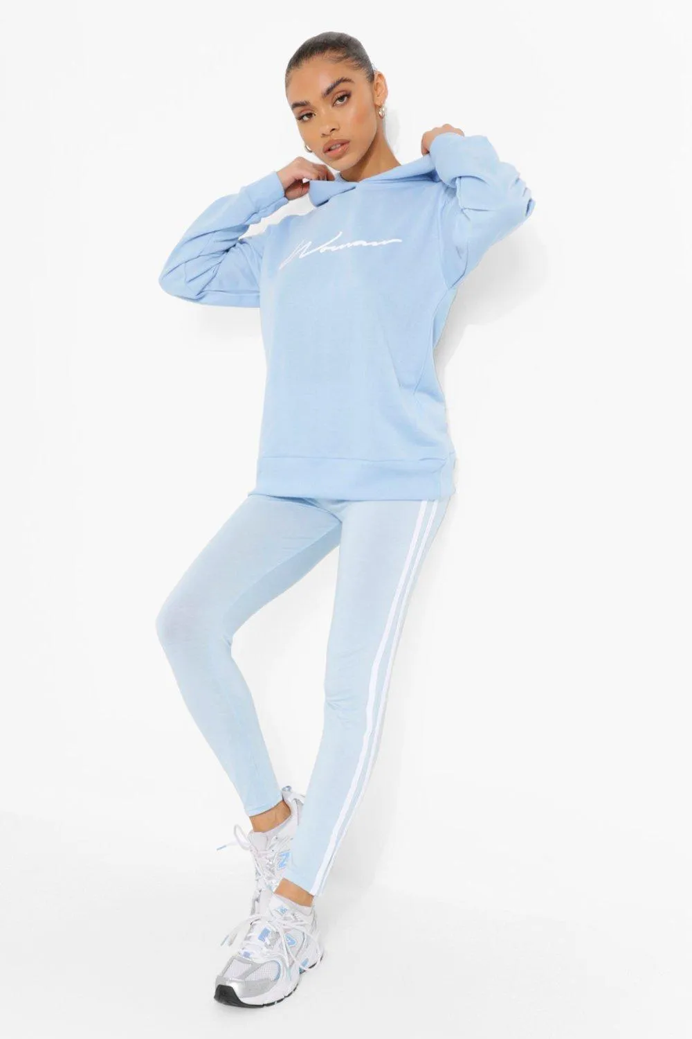 Woman Hoodie And Legging Set