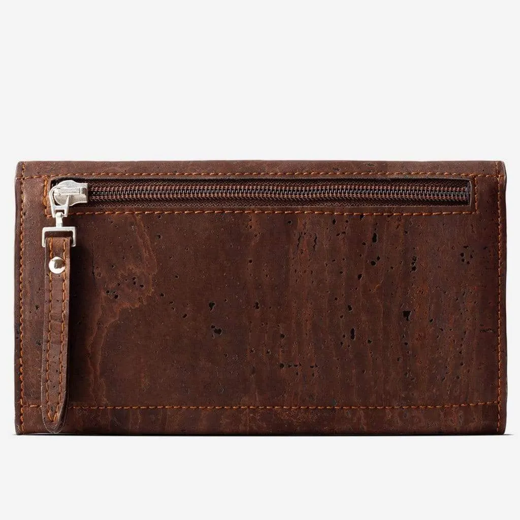 Women Cork Wallet Slim