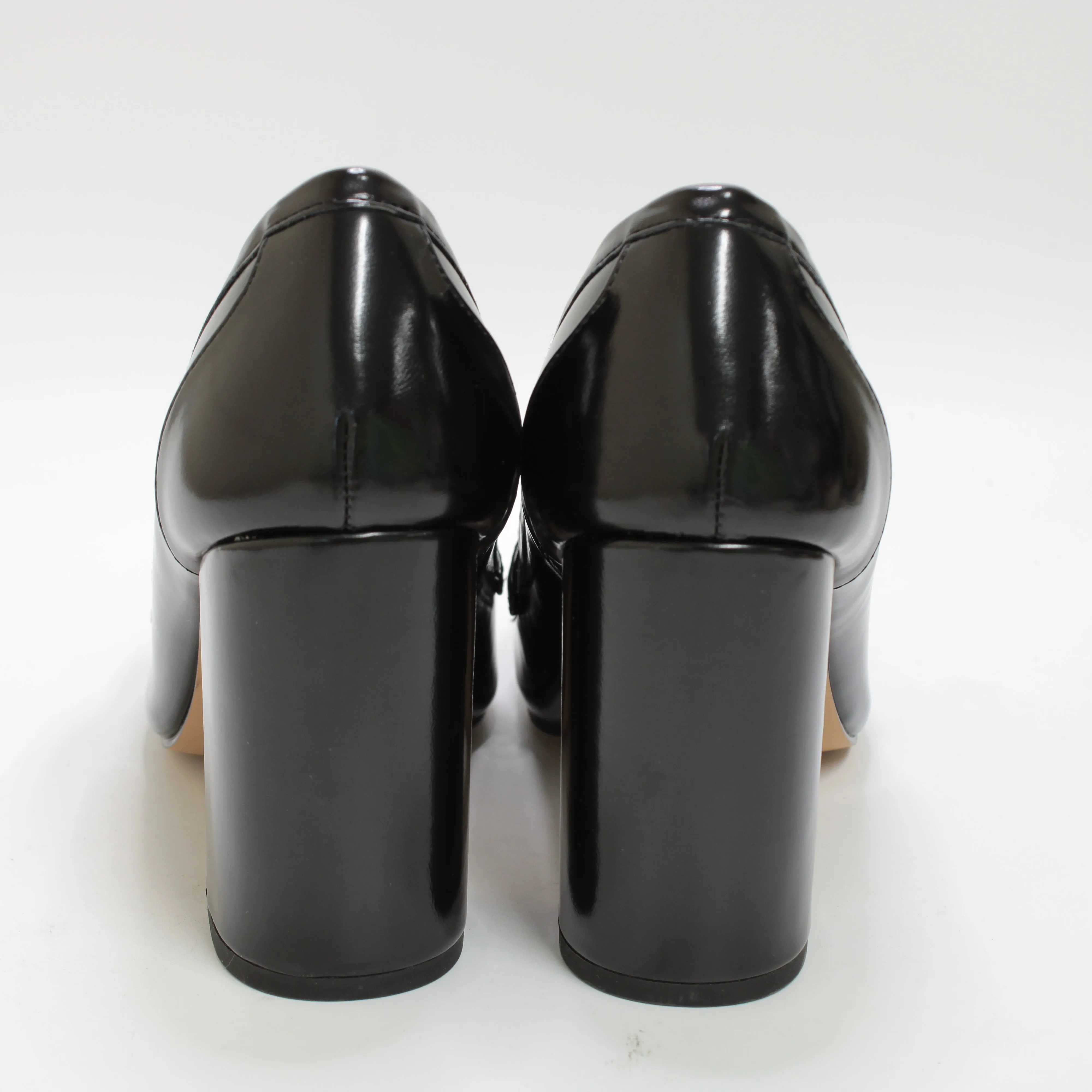 Womens Office Hayley Loafer Court Heels Black