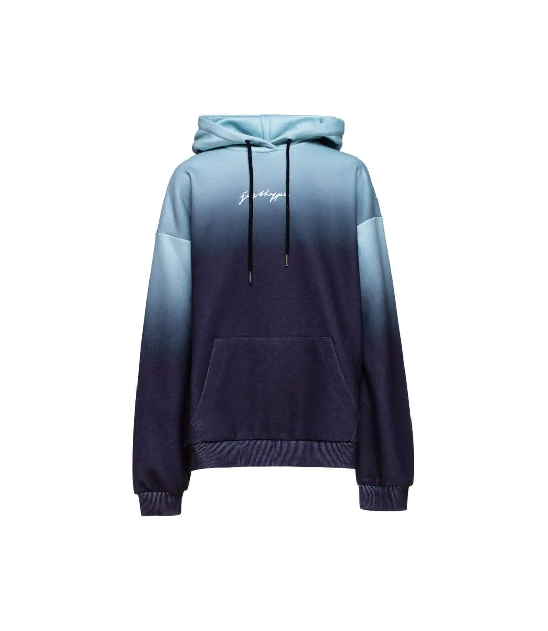 Womens/ladies fade scribble hoodie seafoam Hype