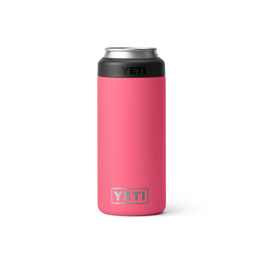 YETI RAMBLER COLSTER SLIM - TROPICAL PINK