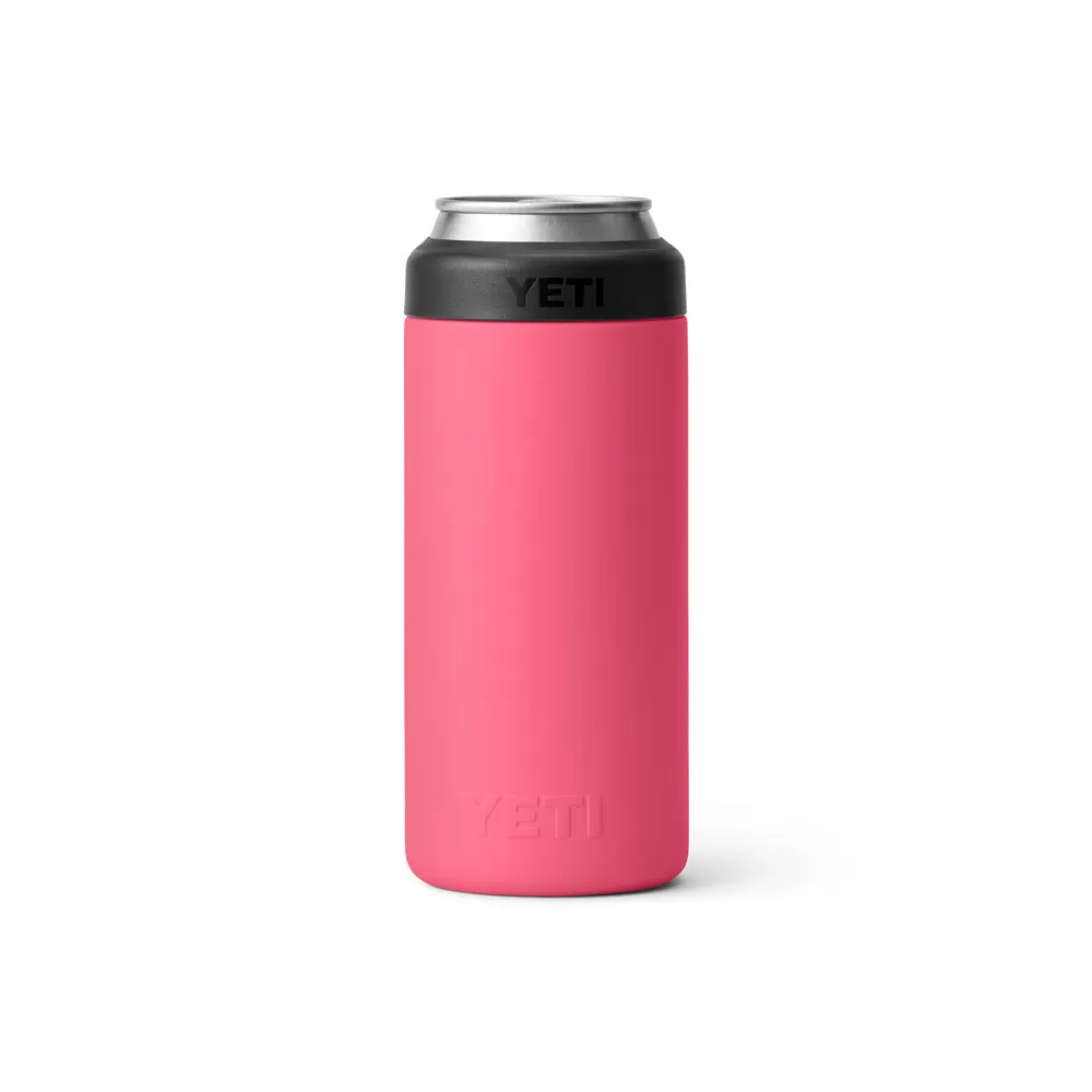 YETI RAMBLER COLSTER SLIM - TROPICAL PINK